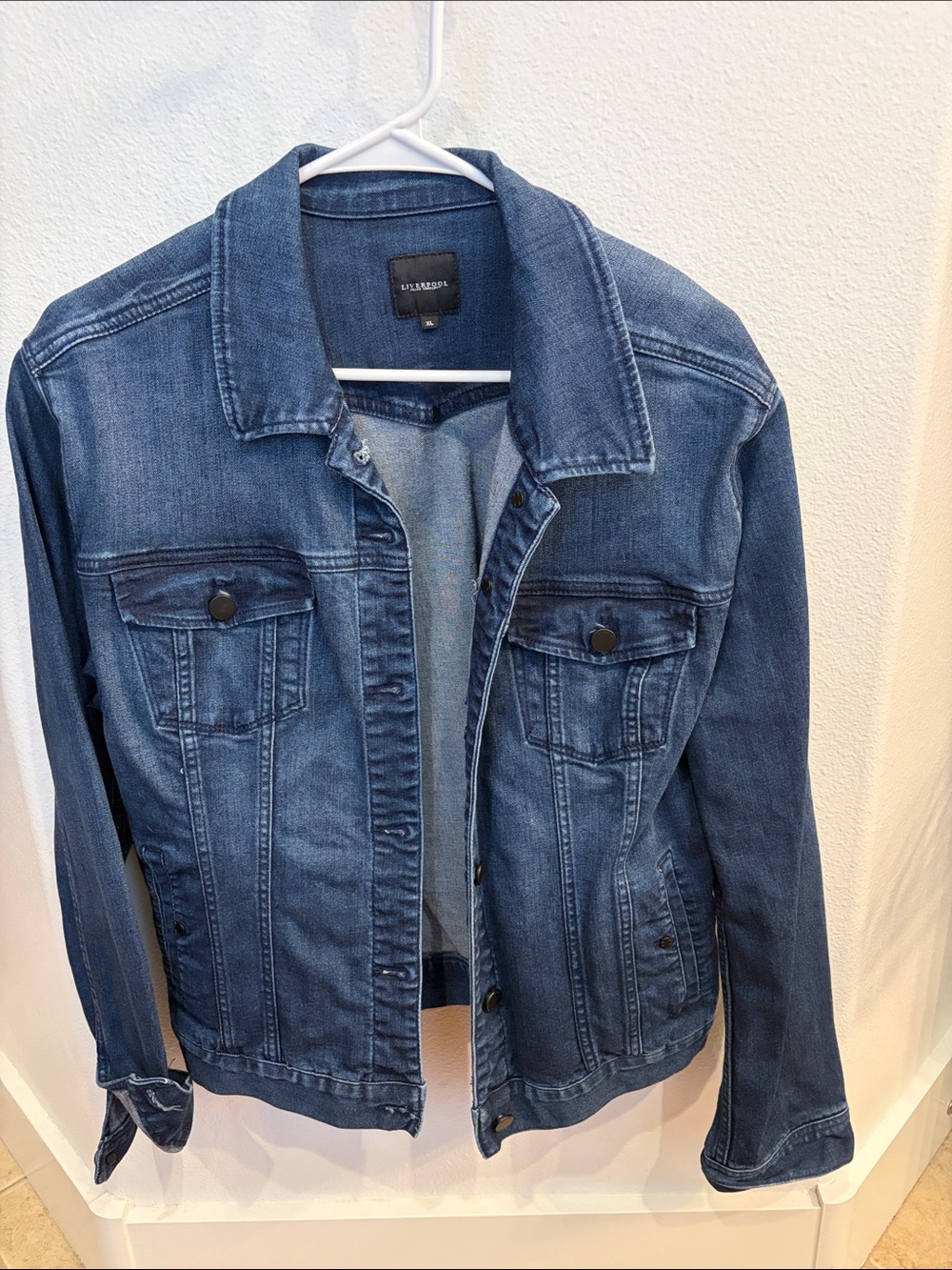 Liverpool Indigo Blue Denim Jacket
